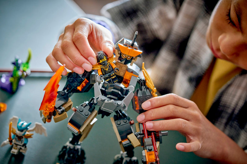 LEGO NINJAGO Cole's Mission Mech building set 364 pieces, imported from the UK