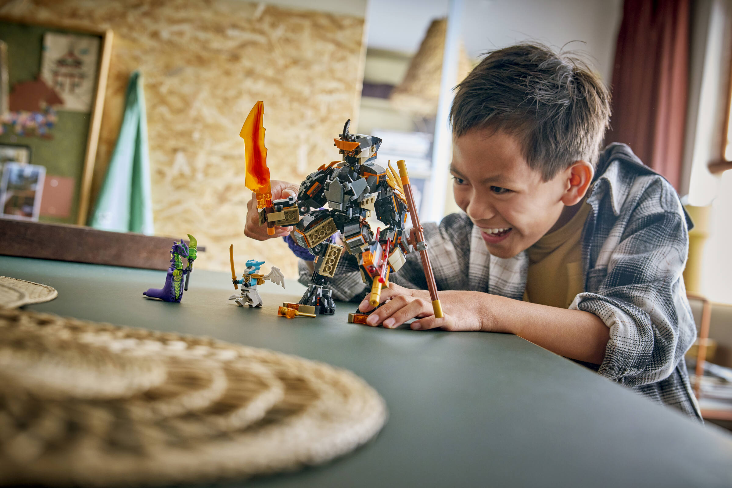 LEGO NINJAGO Cole's Mission Mech building set 364 pieces, imported from the UK