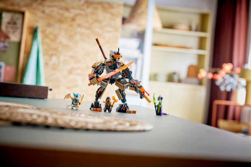 LEGO NINJAGO Cole's Mission Mech building set 364 pieces, imported from the UK