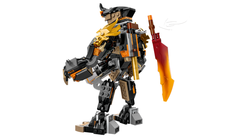 LEGO NINJAGO Cole's Mission Mech building set 364 pieces, imported from the UK