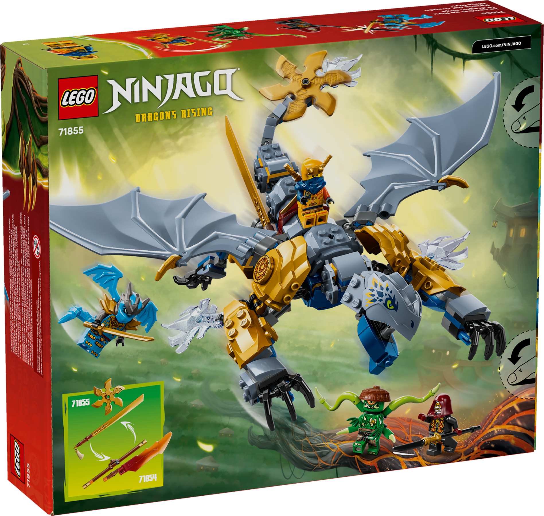 LEGO Ninjago Riyu's Battle dragon building toy UK version