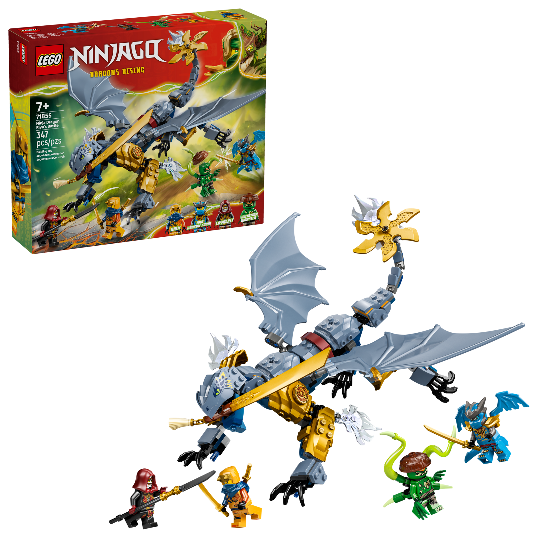 LEGO Ninjago Riyu's Battle dragon building toy UK version