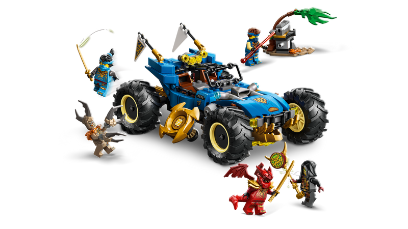 LEGO NINJAGO Jay's Transforming Car 387 pieces (British brand)