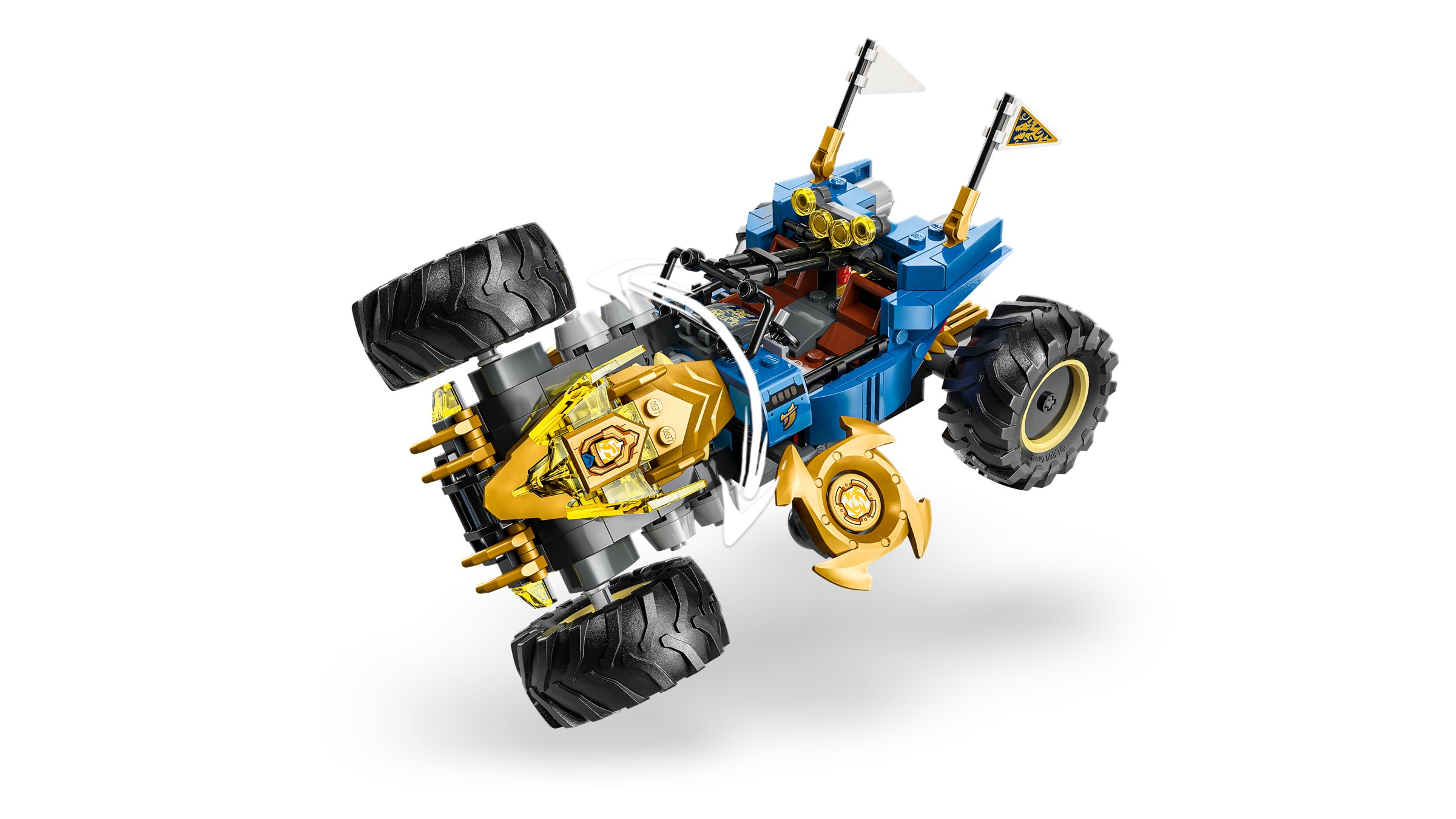 LEGO NINJAGO Jay's Transforming Car 387 pieces (British brand)
