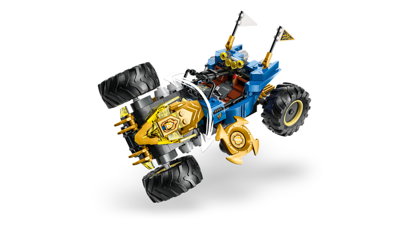 LEGO NINJAGO Jay's Transforming Car 387 pieces (British brand)