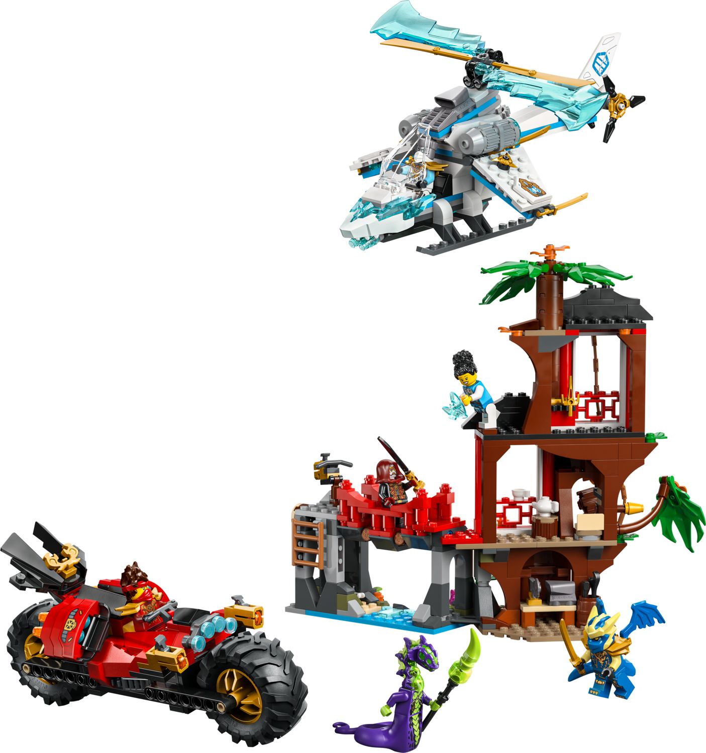 LEGO Ninjago Tree House Battle set 642 pieces, UK version