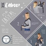 Caboo cotton blend baby carrier for newborns (British brand)
