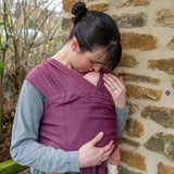 Caboo cotton blend baby carrier for newborns (British brand)