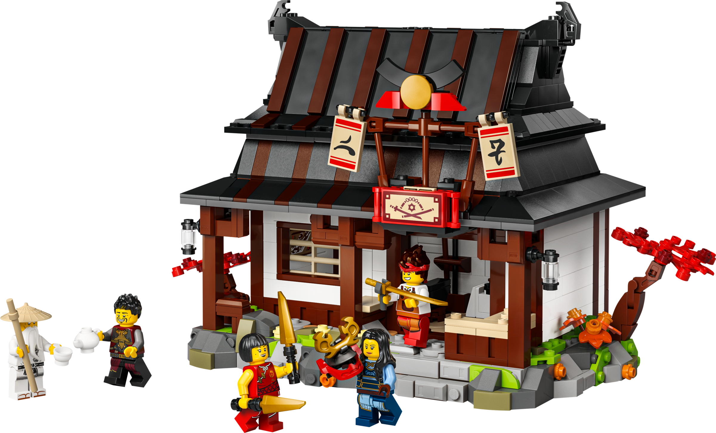 LEGO Ninjago Four Weapons Blacksmith 15th anniversary building set, imported from the UK