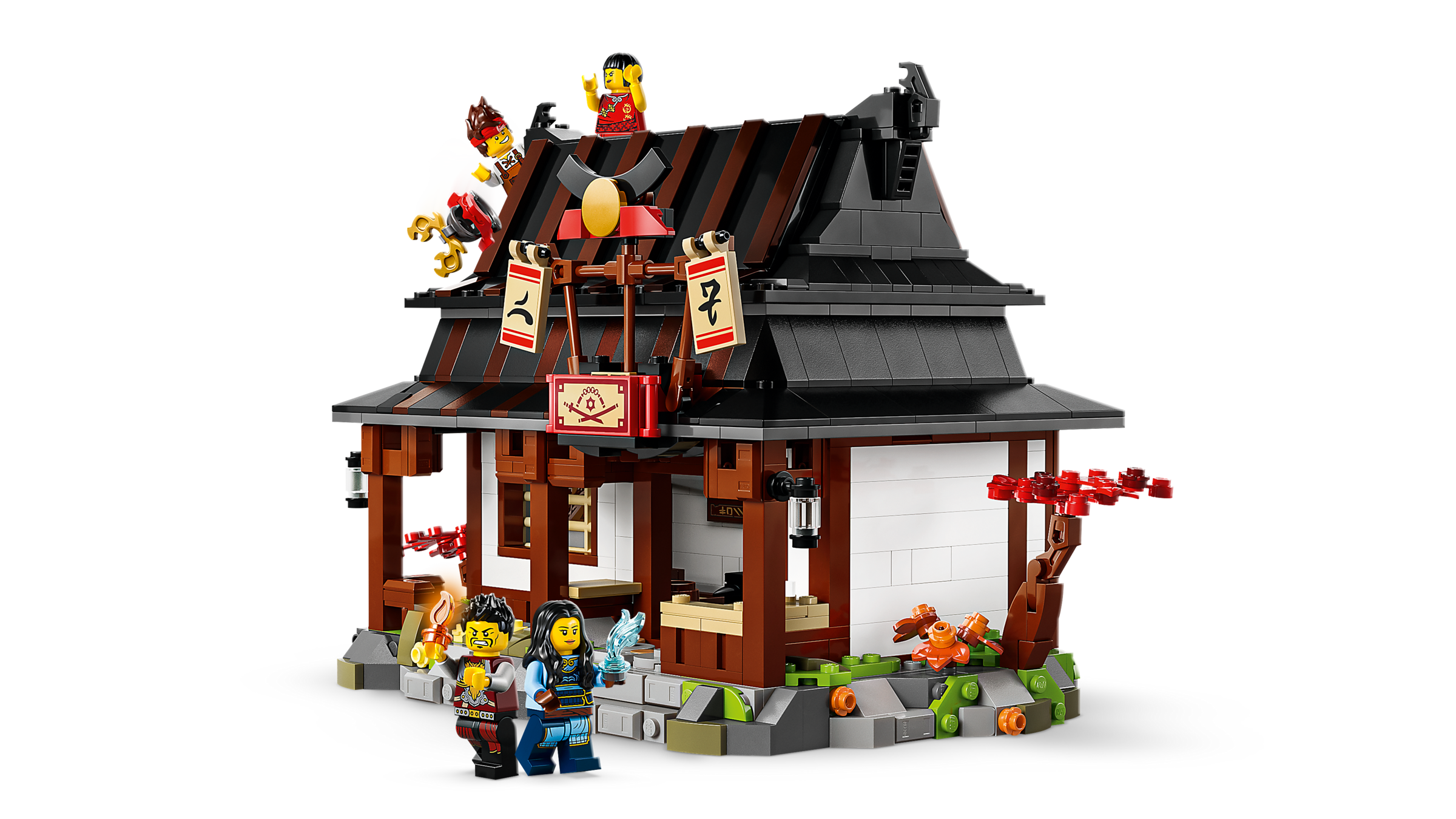 LEGO Ninjago Four Weapons Blacksmith 15th anniversary building set, imported from the UK
