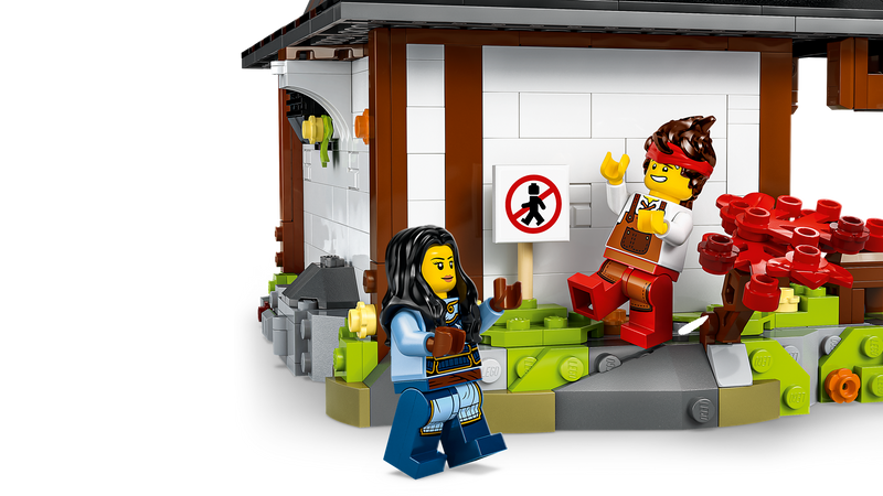 LEGO Ninjago Four Weapons Blacksmith 15th anniversary building set, imported from the UK