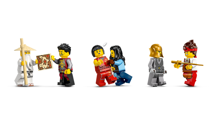 LEGO Ninjago Four Weapons Blacksmith 15th anniversary building set, imported from the UK