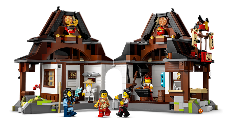 LEGO Ninjago Four Weapons Blacksmith 15th anniversary building set, imported from the UK