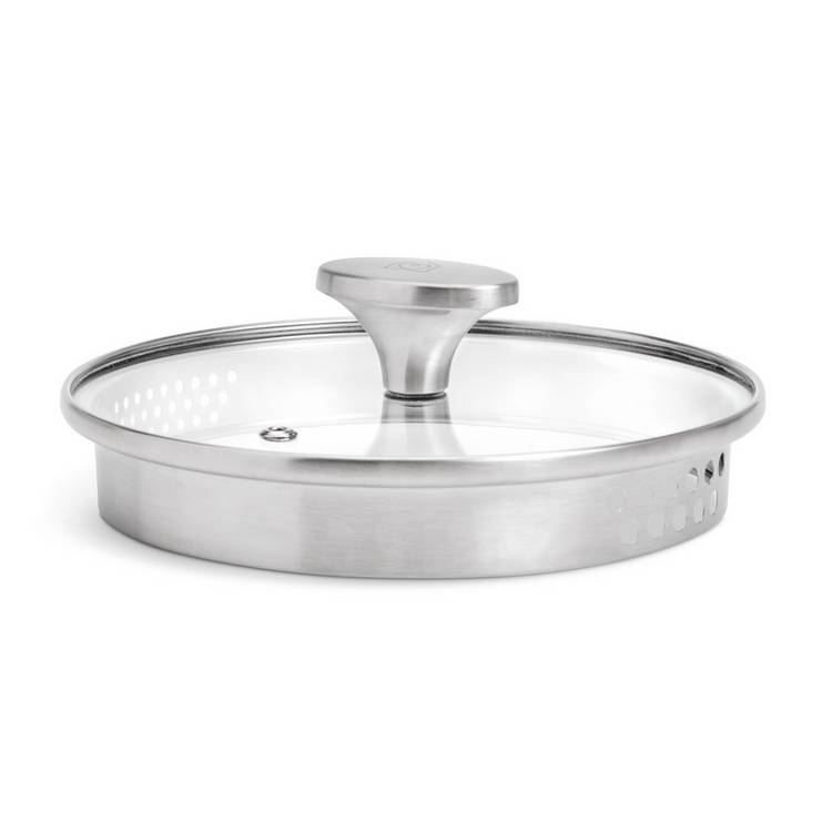 Habitat 16cm brushed stainless steel saucepan (British brand)