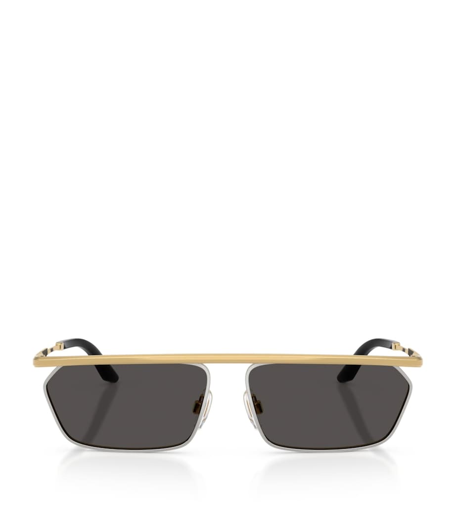 Dolce&Gabbana Classic rectangle metal sunglasses (British brand)