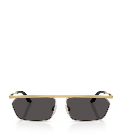 Harrods Dolce & Gabbana Metal DG2327 Classic Rectangle Sunglasses- Buy online at McGrocer