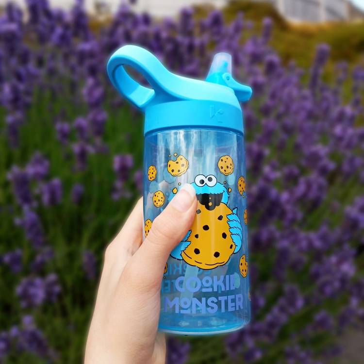 Hox Cookie Monster water bottle 500ml, imported from the UK