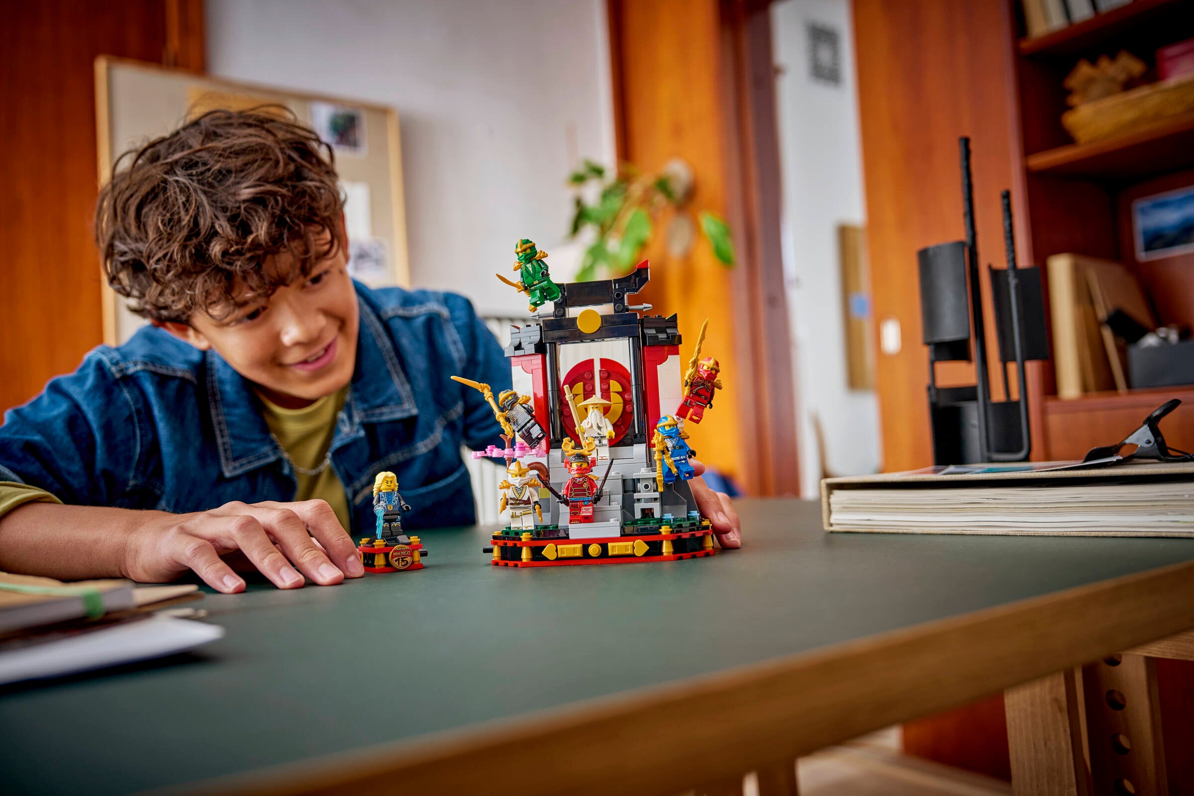 LEGO NINJAGO display set 15th Anniversary 447-piece, imported from the UK