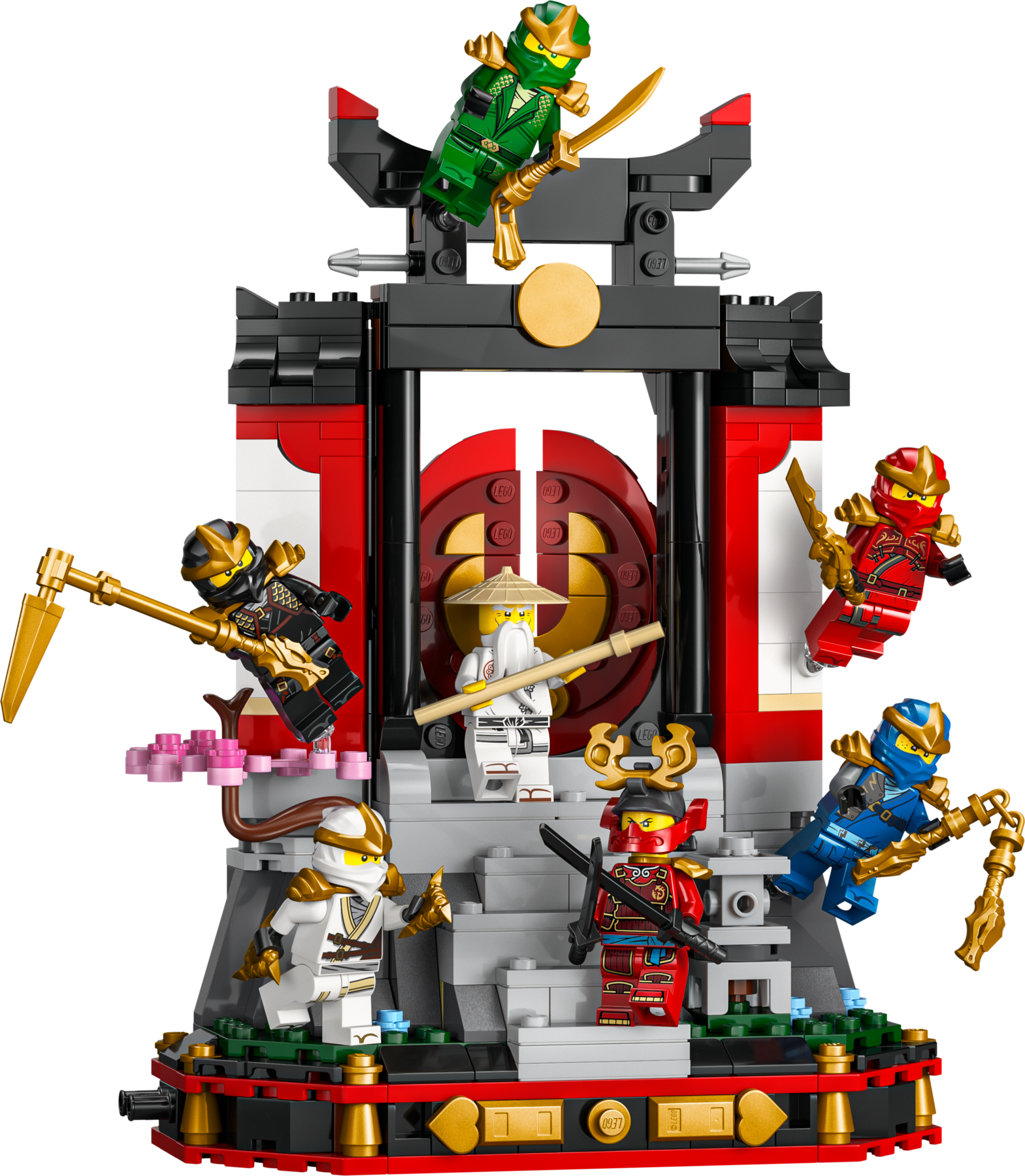 LEGO NINJAGO display set 15th Anniversary 447-piece, imported from the UK