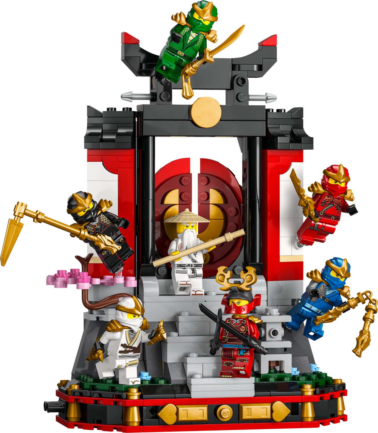 LEGO NINJAGO display set 15th Anniversary 447-piece, imported from the UK