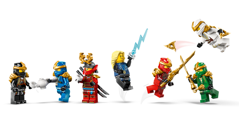 LEGO NINJAGO display set 15th Anniversary 447-piece, imported from the UK