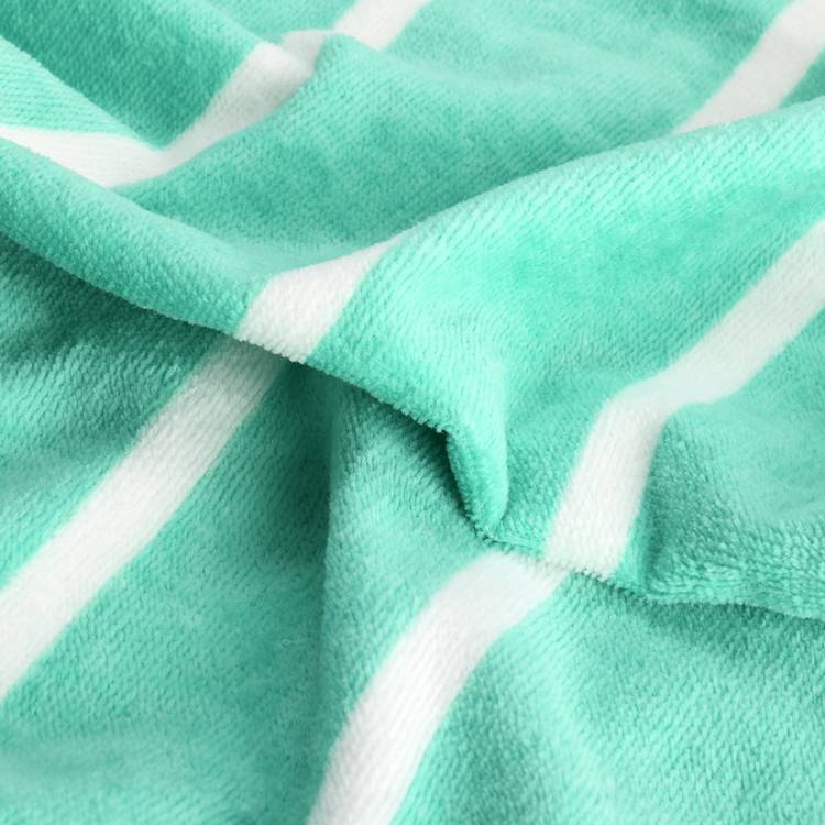 Habitat Aqua Stripe XL beach towel (British brand)