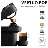 Nespresso Vertuo Pop coffee machine black - British product