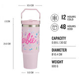Hox Barbie pink travel mug 880ml - British product