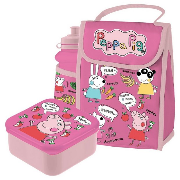 Hox Peppa Pig My First lunch bag set 400ml (British brand)