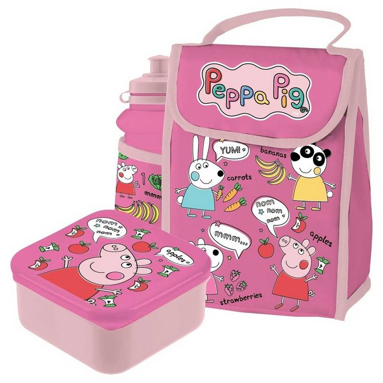Hox Peppa Pig My First lunch bag set 400ml (British brand)