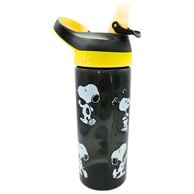 Hox Snoopy black sipper water bottle 600ml (British brand)
