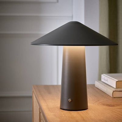 Argos Habitat Kiro Rechargeable LED Touch Table Lamp Charcoal- Buy online at McGrocer