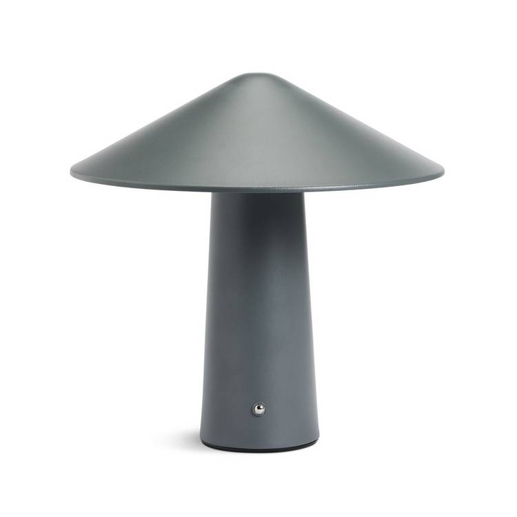 Habitat Kiro rechargeable LED touch table lamp charcoal (British brand)