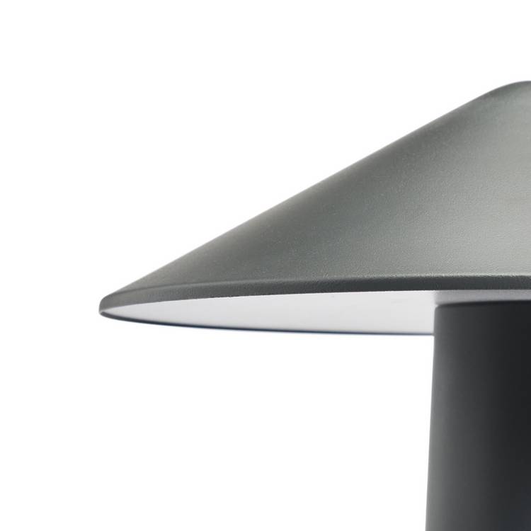 Habitat Kiro rechargeable LED touch table lamp charcoal (British brand)