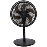 Bush black pedestal fan with remote control 16 inch, imported from the UK