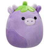 Squishmallows plush Frederick the Eggplant Cow 7.5 inch, UK version