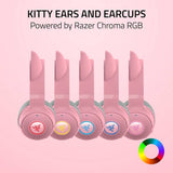 Razer Kraken Kitty V2 wireless gaming headset pink, imported from the UK