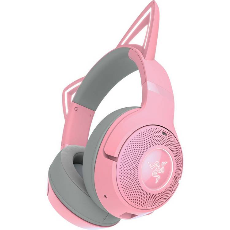 Razer Kraken Kitty V2 wireless gaming headset pink, imported from the UK
