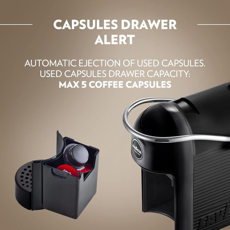 Lavazza Jolie & Milk Evo black coffee machine (British brand)