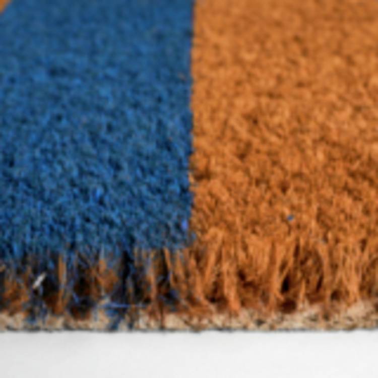 Argos Home wavy striped coir doormat 40x60cm, imported from the UK