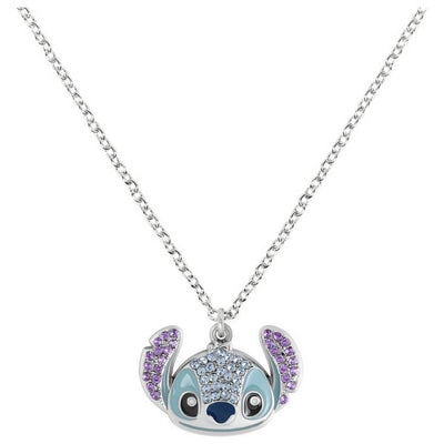 Argos Disney Silver Plated Stitch Stone Set Pendant Necklace- Buy online at McGrocer