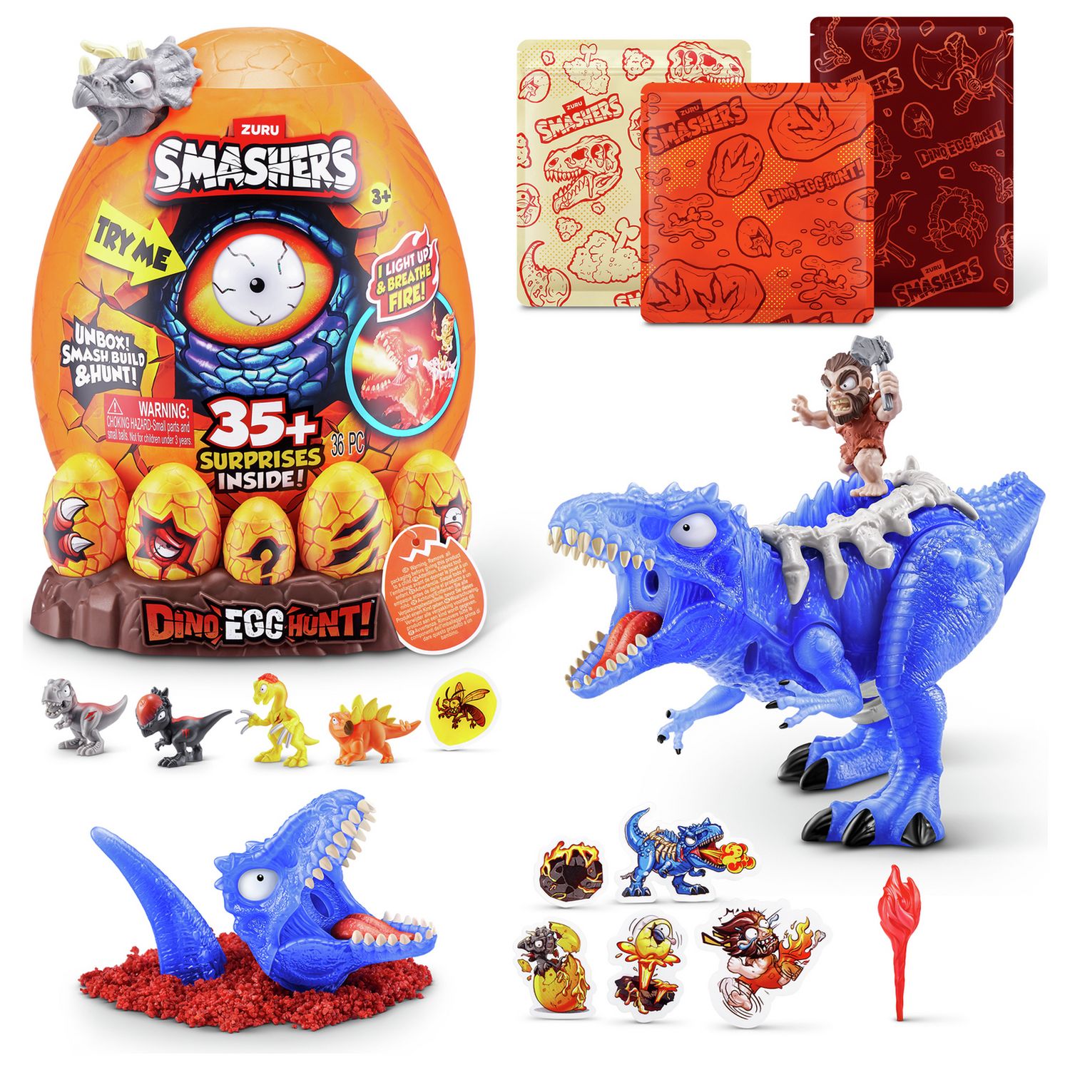 Zuru Smashers Dino Egg Hunt toy (British brand)