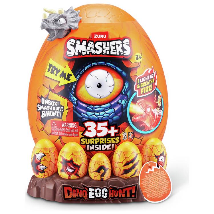 Zuru Smashers Dino Egg Hunt toy (British brand)