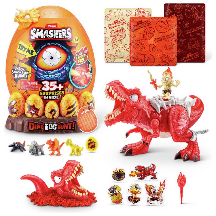 Zuru Smashers Dino Egg Hunt toy (British brand)