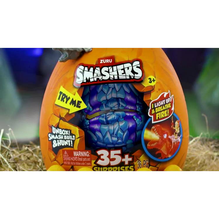 Zuru Smashers Dino Egg Hunt toy (British brand)