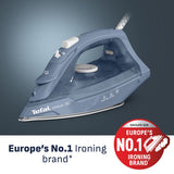 Tefal Virtuo 30 steam iron blue, imported from the UK