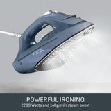Tefal Virtuo 30 steam iron blue, imported from the UK
