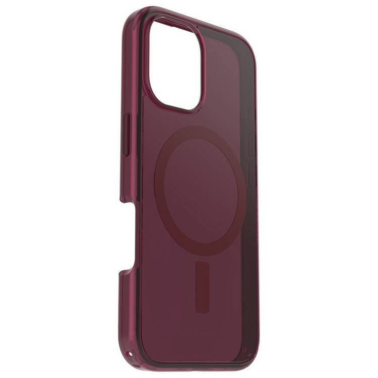 OtterBox Symmetry MagSafe phone case for iPhone 16 Brick Red, UK version