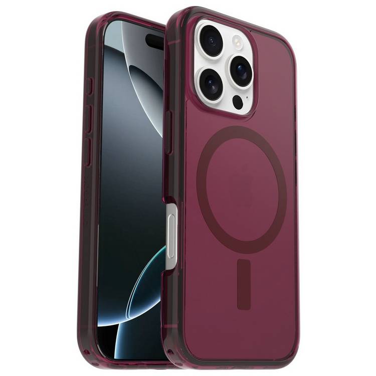 OtterBox Symmetry MagSafe case brick red iPhone 16 Pro - British product