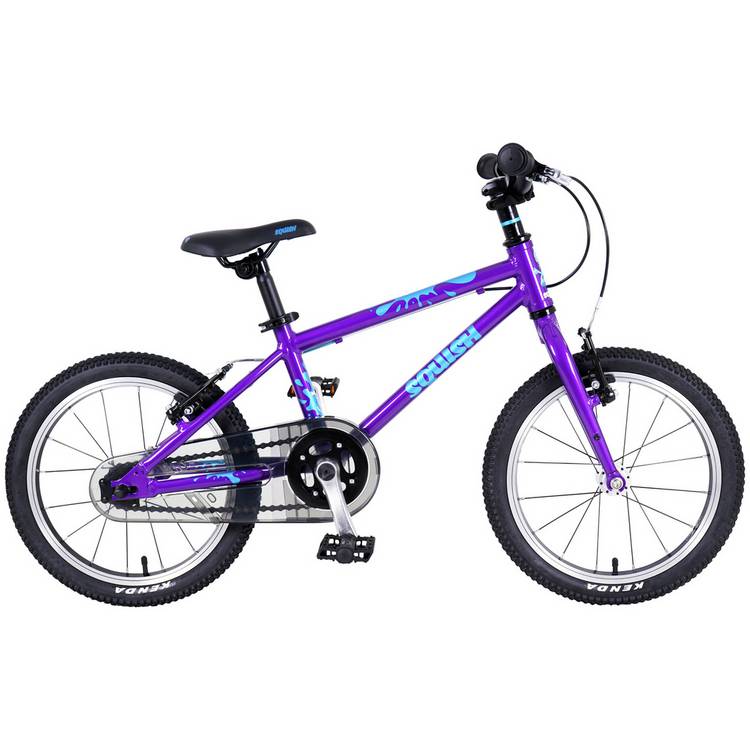 Squish 16 inch lightweight kids bike purple, UK version
